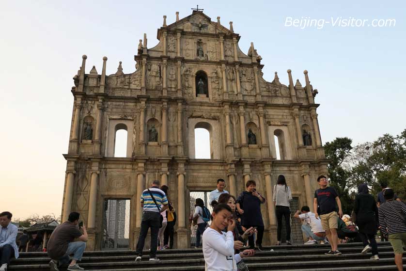 Ruinas de Sao Paulo, Macau, China.