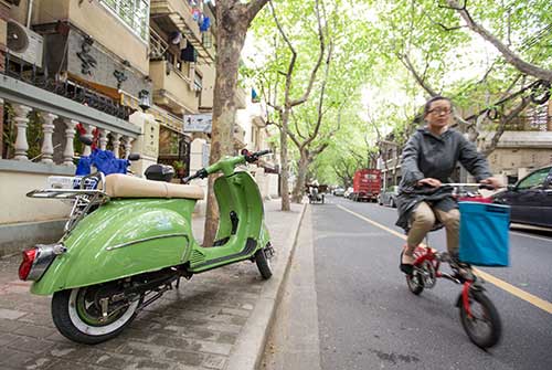 French Concession District, Shanghai, China.