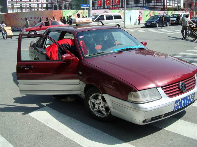 Shanghai taxi.