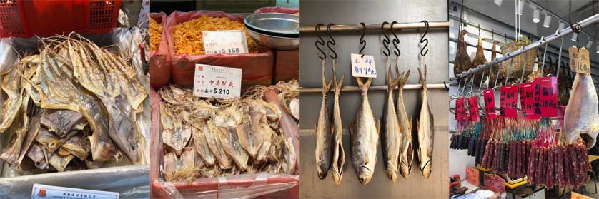 Dry seafood for consumption and medical care, Sheung Wan.