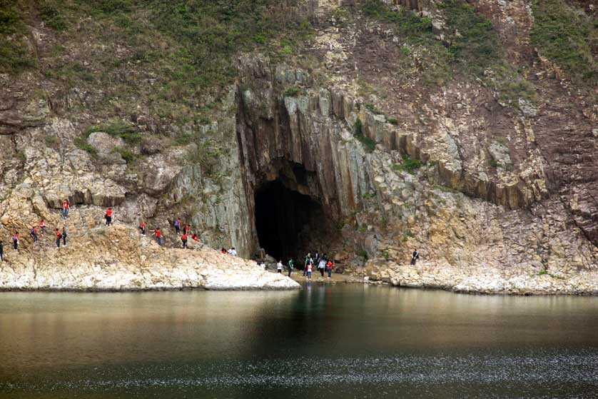 Sea Cave near the High Island Reservoir East Dam.