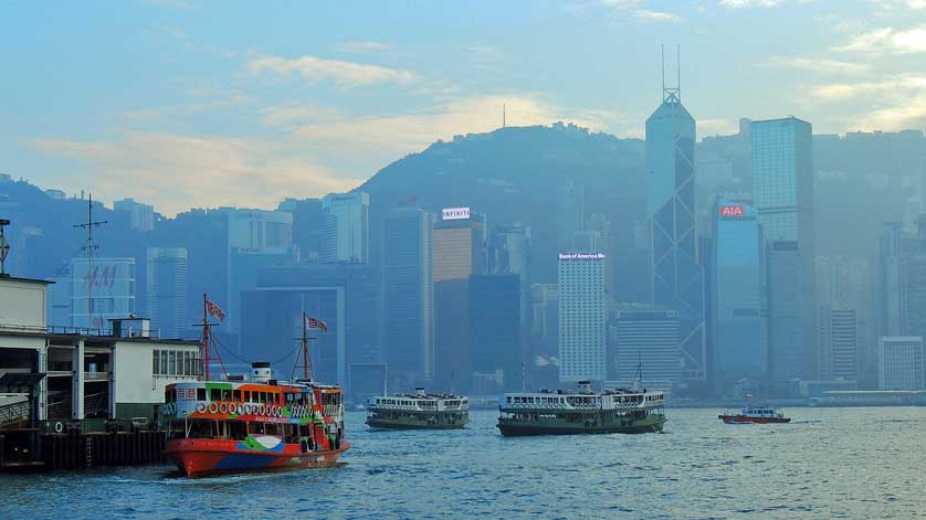 Star Ferry, Hong Kong, China.