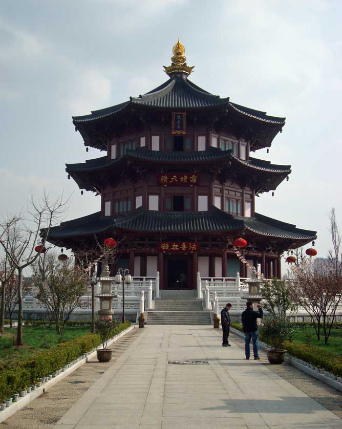 Temple pagoda.