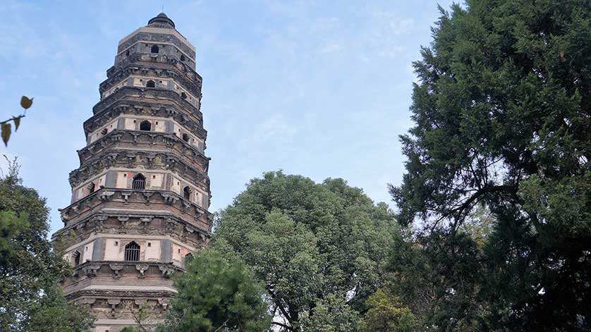 Suzhou in Jiangsu Province is famous for its ornamental gardens.