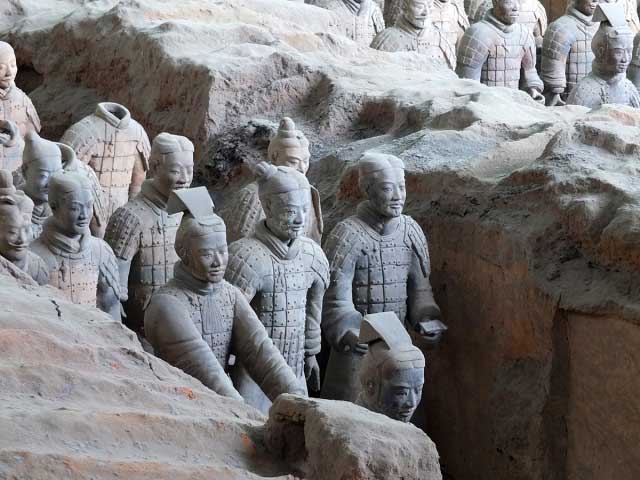 Terracotta Army, Xian, China.