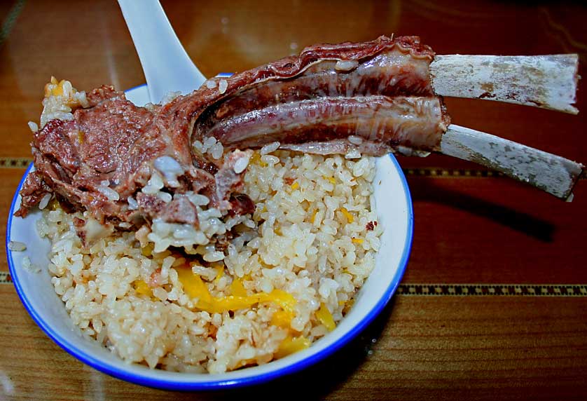 Cooking the Urumqi way.