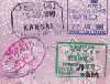Visa stamps