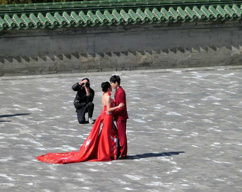 Chinese wedding ceremony.