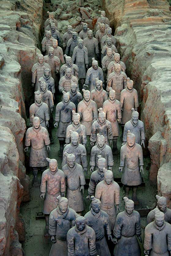 Terracotta Army, Xian, Shaanxi, China.