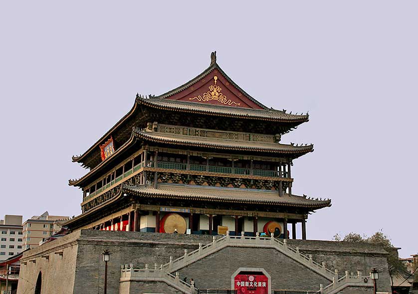 Xian Drum Tower, China.