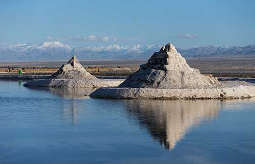 Chaka Salt Lake, Qinghai, China