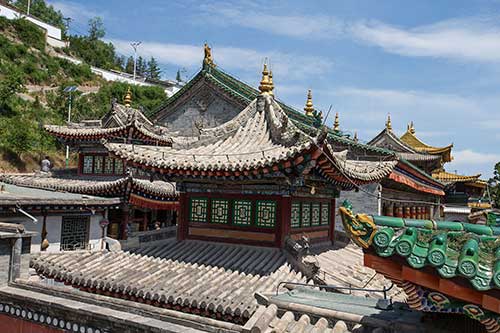 Ta'er Monastery, near Xining, Qinghai, China