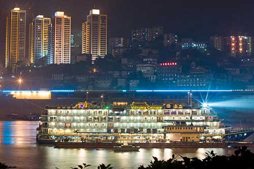Luxury Cruise Ship, China